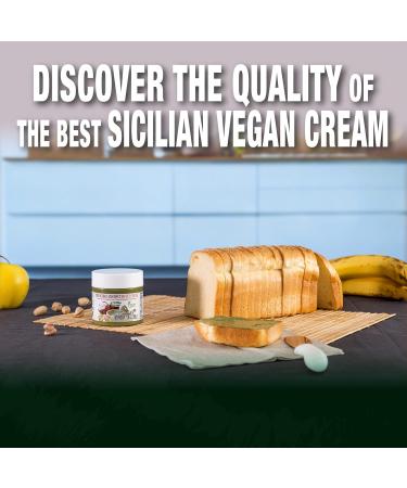 Buy SICANIA Pistachio & Coconut Vegan Sweet Cream | 100% Italian Dairy-Free Gluten-Free Non-GMO - Perfect for Desserts Pastries & More - 200g Shipping Worldwide - Buy Online on GoSupps.com