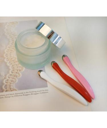 ClerianTouch Titanium Eye Cream Applicator & Massager - White - Buy Online on GoSupps.com
