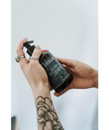 Botanical Shampoo | Plant Extracts Proteins & Charcoal | Nourishes & Cleanses All Hair Types | 300ml - Premium Hair Care for Healthy Hair - Buy Online on GoSupps.com