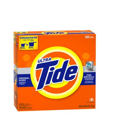Tide Ultra High Efficiency Original Scent Powder 120 Loads 169-Ounce 169 Ounce (Pack of 1) Original