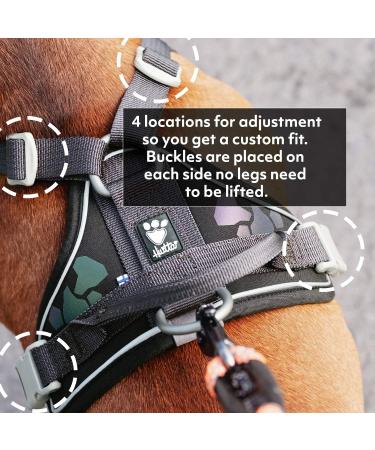 Hurtta Weekend Warrior Harness for Large Dogs - Ruby Red (80-100 cm) | Durable & Comfortable Dog Gear for International Shipping - Buy Online on GoSupps.com