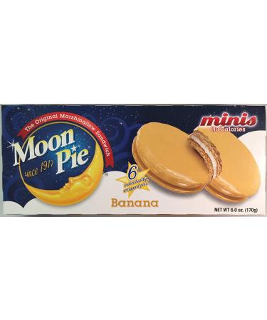 Moon Pie Mini's (Banana) 6 Ounce (Pack of 1)