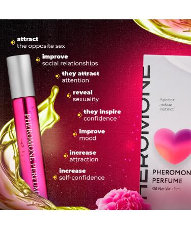 Instinct - Human Pheromones Perfume for Women to Attract Men Cologne Pheromone Perfume For Women (roll-on oil base 10ml) - Buy Online on GoSupps.com