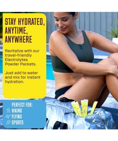 Buy KEY NUTRIENTS Multivitamin Electrolytes Hydration Packets - Sugar-Free Lemonade Flavor for Post Workout Recovery - 40 Servings - International Shipping Available - Buy Online on GoSupps.com