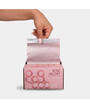 Framar Ros All Day Pop Up Hair Foil - 500 Aluminum Foil Sheets - Buy Online on GoSupps.com