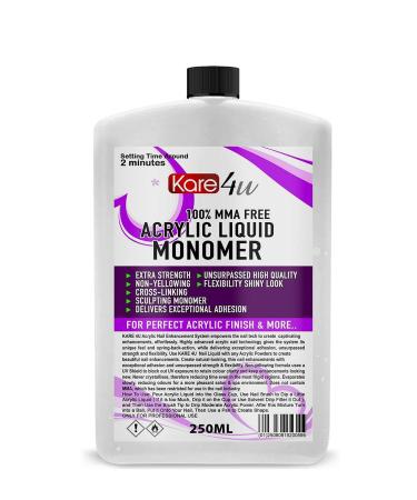 New Nail Sculpting Acrylic Liquid Monomer Salon 100ml -10litre Uk 100 ml (Pack of 1)