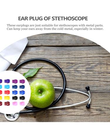 ULTECHNOVO 10 Pairs Silicone Replacement Ear Tips for Stethoscope - Buy Online on GoSupps.com