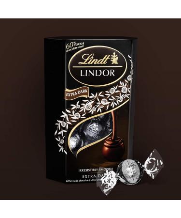 Lindt Lindor 60% Dark Chocolate Cornet 200g (Pack of 2) - Buy Online on GoSupps.com