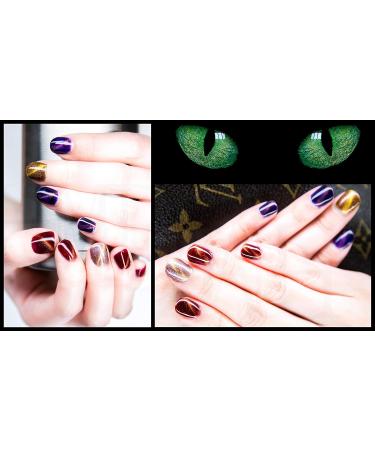 Canada HMD Soak Off UV LED Gel Nails Polish 3D Cat Eye gel coat 005 fast cure - Buy Online on GoSupps.com