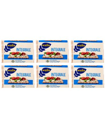 Italian Gourmet E.R. Wasa Wholegrain Pack of 6 extra thin slices with high-fiber rye flour 270g + 400g box