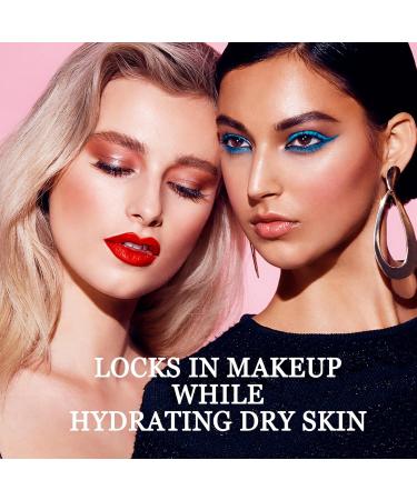 WENJLYJ 2PCS Face Setting Spray for Makeup Set Hydrating Matte Makeup Setting Spray for Face Long-lasting Oil Control Glossy Fixing Spray Makeup Waterproof Setting Spray for Women and Men - Buy Online on GoSupps.com