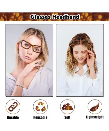 REYIN-CHHN Square Sunglasses Headband for Women - Sunglass Headband Square Hairband for Women's Glasses - Glasses Headband - Buy Online on GoSupps.com