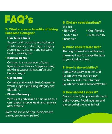 ORGANIKA Collagen Enhanced 250 GR 8.82 Ounce (Pack of 1) - Buy Online on GoSupps.com