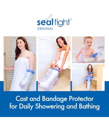 Seal Tight 20105 Original Adult Foot/Ankle Cast & Bandage Protector | Waterproof & Durable | International Shipping - Buy Online on GoSupps.com