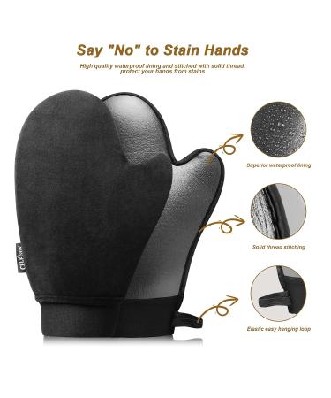 Celecily Fake Tan Mitt Applicator | Self-Tanned Mitt for Flawless Application | Patented Velvet Tanning Solution | Buy Internationally - Buy Online on GoSupps.com