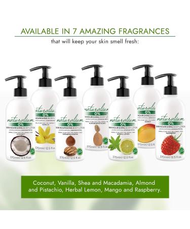 Shea & Macadamia Body Lotion 370 ml - Nourishing Moisturizer for All Skin Types | International Shipping Available - Buy Online on GoSupps.com