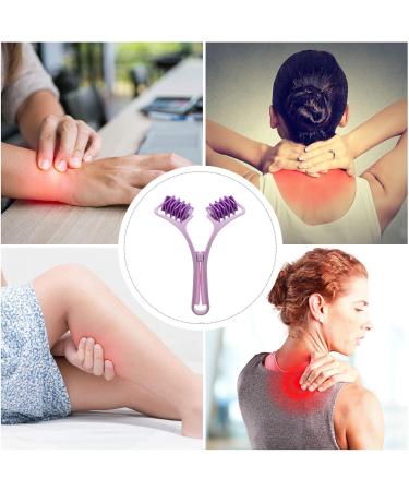 Buy Inoomp 1PC Leg Handle Elbow Muscle Massage Tool - Myofascial Relief for Arm Neck and Shoulders - Purple Self-Massage Stick (20x15x6cm) - International Shipping Available - Buy Online on GoSupps.com
