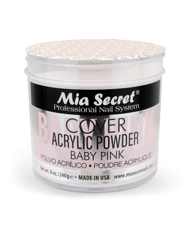 Mia Secret Acrylic Powder Cover Baby Pink 8 oz - Long-Lasting Nail Enhancement - Buy Online on GoSupps.com
