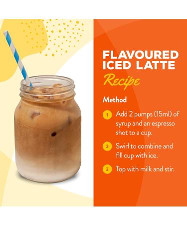 French Vanilla Syrup - Sugar Free, Low Calorie, Vegan & Nut Free (1 Litre) - Perfect for Coffee, Cocktails & Baking - Buy Online on GoSupps.com