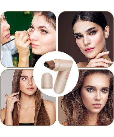 Eyeliner Stamp 2ml DoubleTip Smudgeproof eyeliner stamp Compact Make Up Supplies for Travel Business Trip Outdoor Home Daughter Brown - Buy Online on GoSupps.com