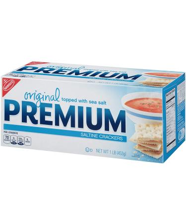 Premium Original Saltine Crackers 16 oz - Delicious Snack for Any Occasion - Buy Online on GoSupps.com