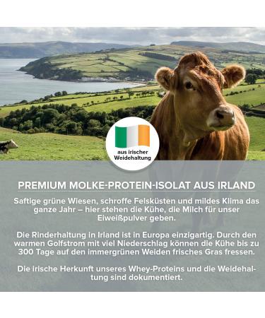 Edubily Nutrition Whey Protein Isolate - Lactose-Free Carb & Sugar-Free Irish Pasture - 750g Neutral Protein Powder for Optimal Nutrition - Buy Online on GoSupps.com