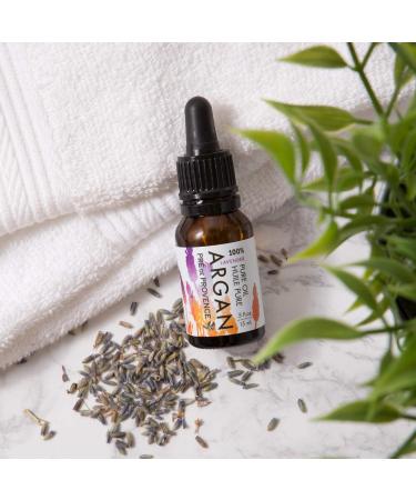 Pre De Provence Moroccan Argan Oil for Skin Face Hair & Nails (0.5 oz) - Lavender Lavender Hair Skin & Cuticle Oil 15 ML - Buy Online on GoSupps.com