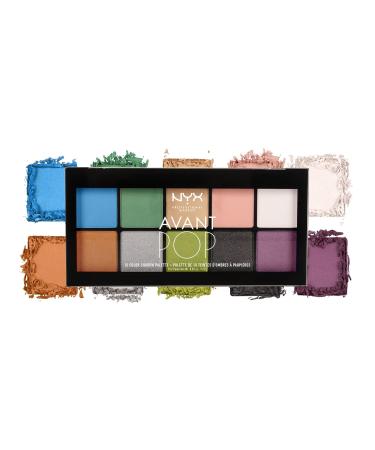NYX Professional Makeup Avant Pop! Shadow Palette - Art Throb | International Shipping Available - Buy Online on GoSupps.com