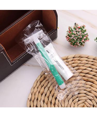 Bulk Disposable Razors - Individually Wrapped Green Twin Blade Razors with Safety Cap & Shaving Cream for Hotels Airbnb Shelters & Travel (50 Pack - Buy Online on GoSupps.com