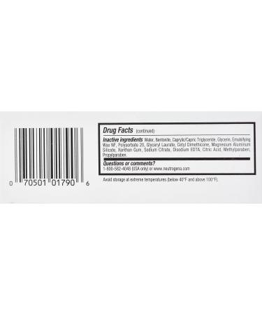 Neutrogena On-The-Spot Acne Treatment 0.75 oz - 2.5% Benzoyl Peroxide Pimple Cream - Buy Online on GoSupps.com
