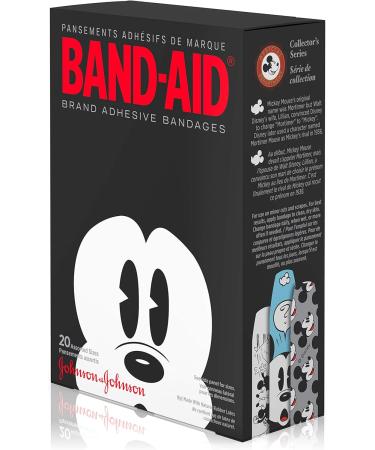 Disney Mickey Mouse Band-Aid Decorative Adhesive Bandages - 20 Count - Buy Online on GoSupps.com