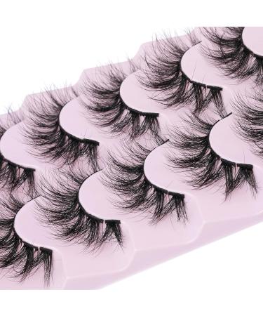 Zegaine 5 Pairs MISCHA-2 18mm Cluster Wispy False Mink Lashes Pack - 60 Pack - Buy Online on GoSupps.com