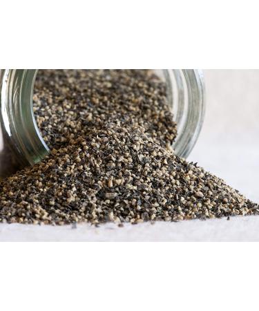 Hickory Smoked Butcher Ground Tellicherry Peppercorns - Gourmet Sea Salt Seasoning by Madison Park Foods | 2.8 oz Recycled Glass Spice Jar - Buy Online on GoSupps.com