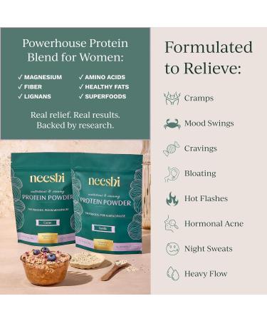 Nourishing Protein Blend for Hormonal Balance Vegan Gluten-Free All-Natural Supports PMS & Menopause Relief 1-Week Supply Vanilla Flavor Vanilla 9.38 Ounce (Pack of 1) - Buy Online on GoSupps.com
