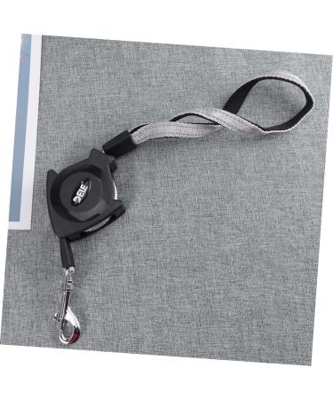 iplusmile Retractable Dog Leash - 1.4m Nylon Extendable Leash for Puppy & Medium Dogs - Flexible Jogging Leash in Black - Buy Online on GoSupps.com