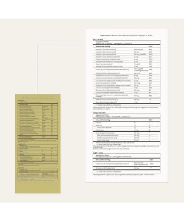 Perelel Conception Support Pack, Prenatal Multivitamin with DHA Omega 3, COQ10 & Folate, Supports Fertility Wellness for Women, Soy & Gluten Free, Non GMO, 30 Daily Pill Packs - Buy Online on GoSupps.com