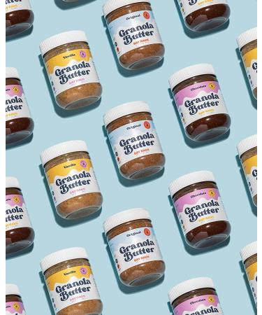 Oat Haus Organic Variety Granola Butter Pack of 3 | Original, Vanilla, Chocolate | Peanut & Almond-Free | School-Safe Sunflower Seed Cookie Butter Alternative - 12 oz - Buy Online on GoSupps.com