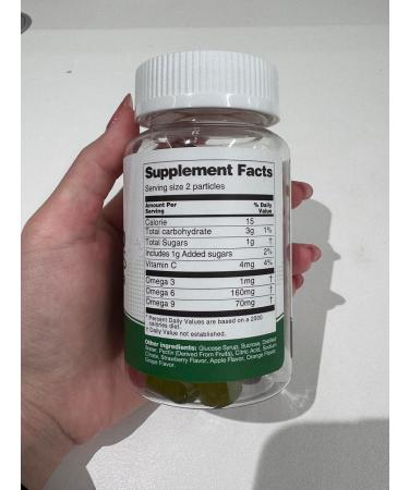 1 Packs Omega 3-6-9 Gummies for Adults - Buy Online on GoSupps.com