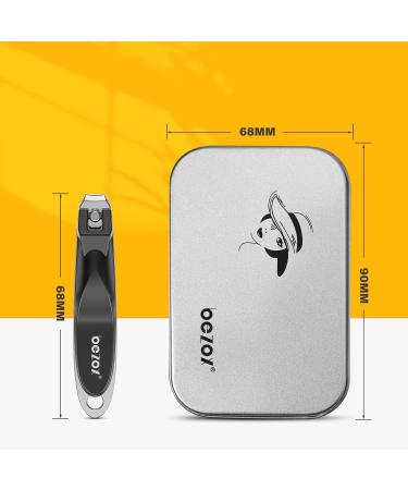 BEZOX Safe Kids Nail Clippers - 0.2-Inch Jaw Trimmers for Baby, Infants, Toddlers - Precision Grooming Tool for Tiny Fingers and Toes - Chocolate Black - Buy Online on GoSupps.com