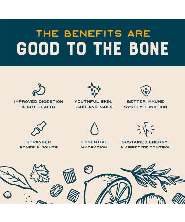 Bare Bones Chicken Bone Broth - 16 oz (Pack of 6) | Pasture Raised Organic Protein & Collagen | Keto Friendly | 1lb - Buy Online on GoSupps.com