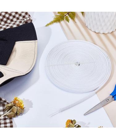 Polyester Boning Cotton Covered - 10mm x 12 Yards - Sewing Garment Accessories for Corsets, Bridal Gowns, Evening Gowns, Lingerie, Hats - White - Buy Online on GoSupps.com