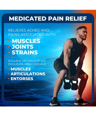 Icy Hot Medicated Patch 5 Count Long-Lasting Muscle & Joint Pain Relief For Simple Backaches Lumbago Strains & Sprains Arthritis Regular Size Patch - Buy Online on GoSupps.com