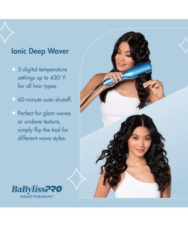 BaBylissPRO Ionic Deep Waver | Buy Now for Effortless Waves | International Shipping Available - Buy Online on GoSupps.com