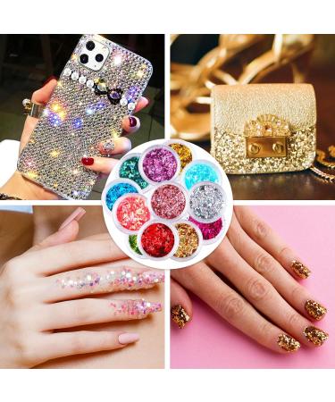 Giantree Fantasy Glitter Sequin Face and Body Glitter Set - 12 Cans for Festival Makeup and DIY Art Crafts (Color-B) - Buy Online on GoSupps.com