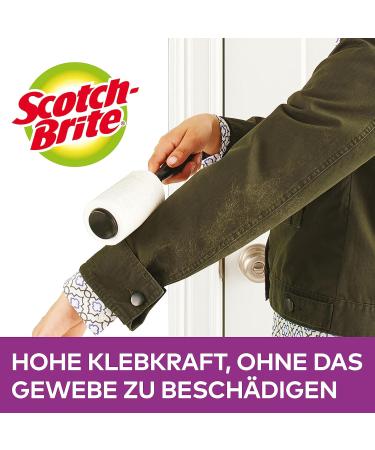 Scotch-Brite Pet Extra Sticky Roller - 48 Sheets Lint Roller for Cat & Dog Hair - Ultimate Pet Hair Removal Tool - Buy Online on GoSupps.com