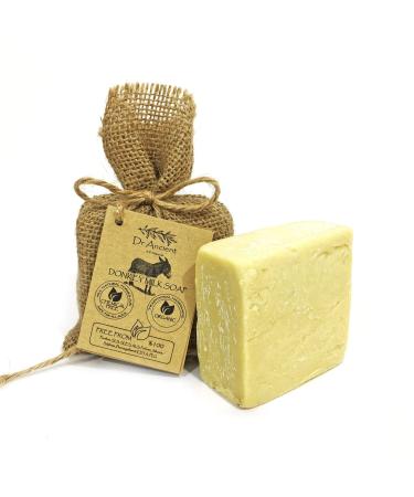 Dr.Ancient Donkey Milk Soap Bar Organic Natural Traditional Handmade Antique - Anti Ageing Skin Lightener, Moisturizer - Absolutely No Chemicals! Pure Natural Soaps!