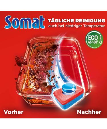 Somat All-in-1 Dishwasher Tabs (100 Tabs) - Ultimate Cleanliness & Power at Low Temperatures | International Shipping Available - Buy Online on GoSupps.com