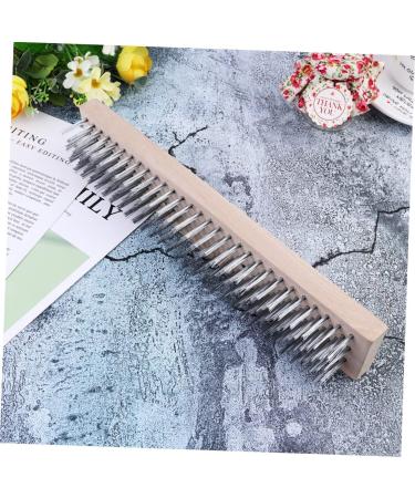 Gleavi 1 STK Weed Remover Tool - Root Remover Floor Scrubber & Steel Wire Brush for Terrace Cleaning - International Shipping Available - Buy Online on GoSupps.com