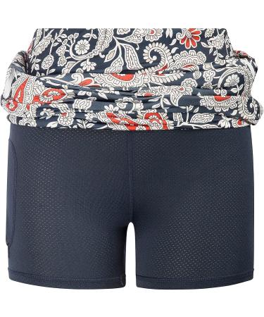 JACK SMITH Women's Athletic Skorts - Lightweight Active Skirts with Zip Pockets - Paisley Navy - Size Small - Buy Online on GoSupps.com