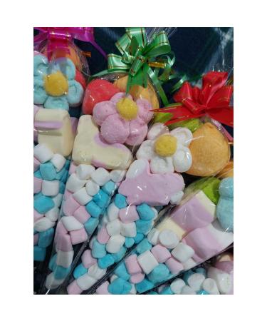 Pre Filled Easter Sweet Cone Pick n Mix Treat Bag Sweet Delights Easter Party Favors Easter Gift For Kids (3 Cones)